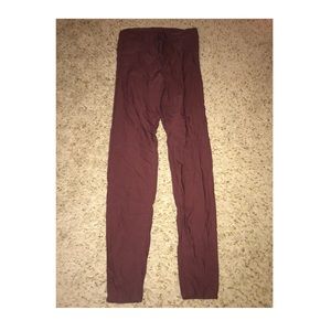 Maroon Jeggings